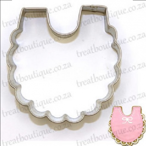 COOKIE CUTTER BABY BIB 7X7CM COOKIE CUTTER BABY BIB 7X7CM